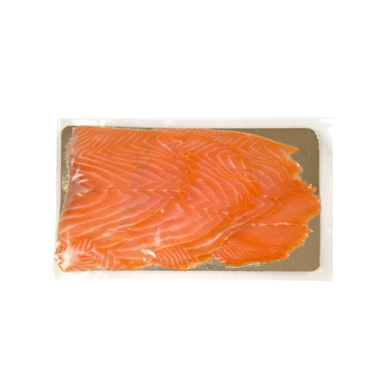 Plaque à saumon or et argent 170 x 230 mm pour sac sous vide