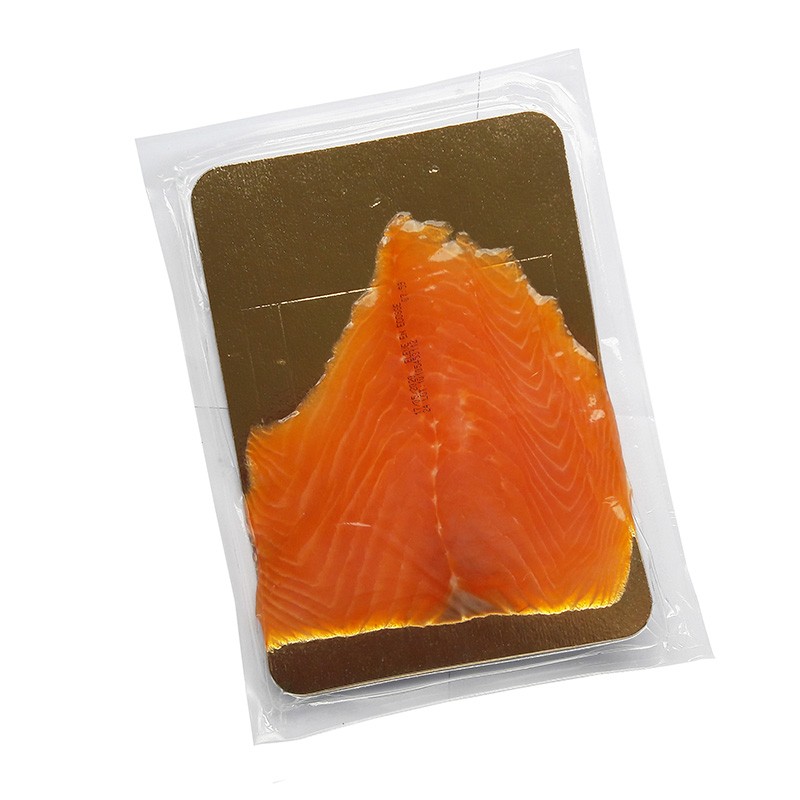 Plaque à saumon or et argent 170 x 230 mm pour sac sous vide