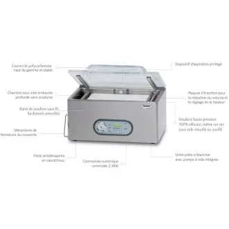 Machine sous-vide à cloche Max XL