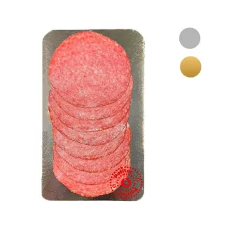 Plaque à saumon or et argent 120x200 mm