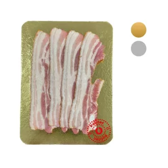 plaques à saumon or argent