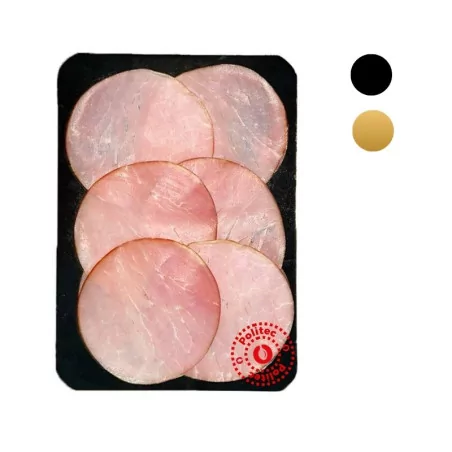 plaques saumon or noir 15x20