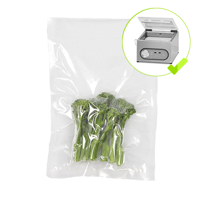 SAC SOUS VIDE ALIMENTAIRE CONSERVATION 400X600 MM 90 MICRONS (100
