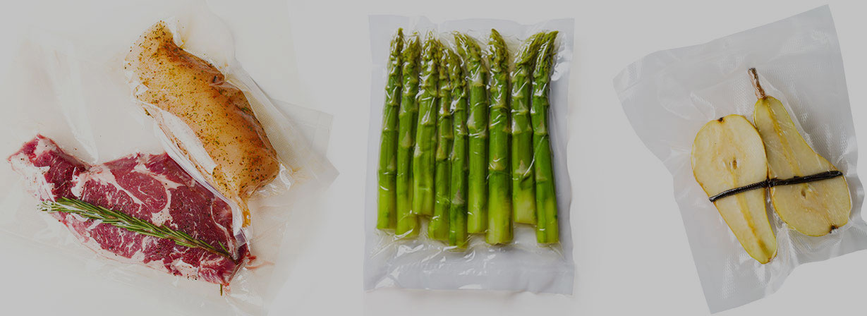sacs sous vide alimentaires