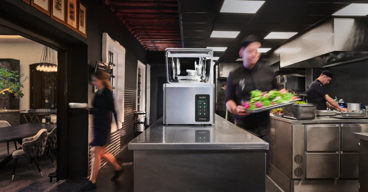 L'Aura Henkelman en cuisine