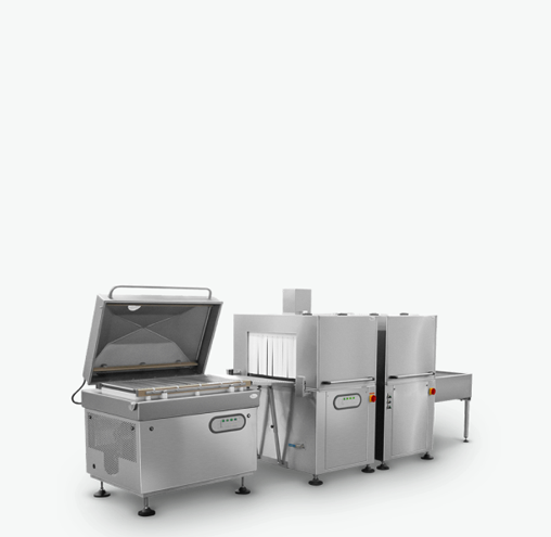 Ligne d'emballage sous vide